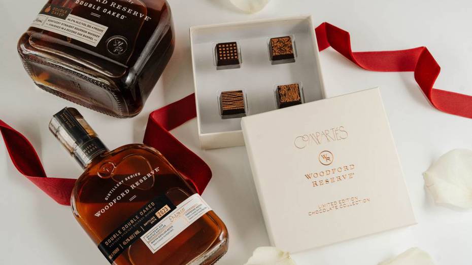Valentine’s Day bundle of its coveted Double Double Oaked bourbon