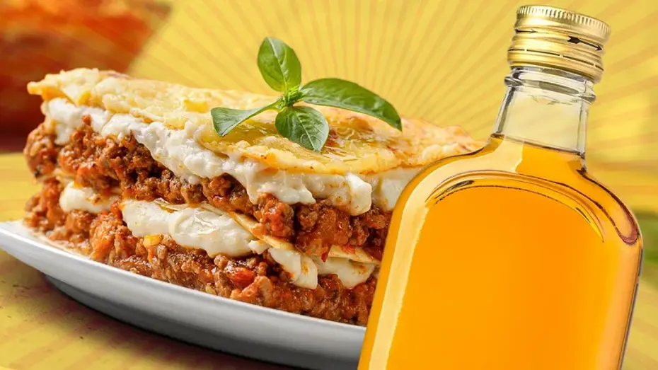 Lasagna is an unexpected dish that will make the perfect food pairing with bourbon.