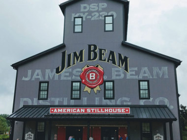 Jim Beam offers visitors an in-depth look into their vast operations at their Claremont stillhouse.