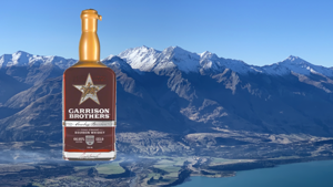 Barrel strength Cowboy Bourbon from Garrison Brothers distillery