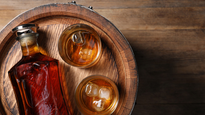 Central to the aging process is the bourbon's interaction with the oak barrel.