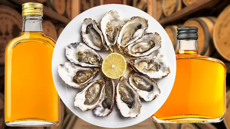 "Brinier seafood like oysters benefit from a sweeter Bourbon"