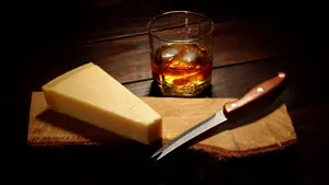 Parmesan's rich and savory profile complements bourbon and enhances the tasting experience