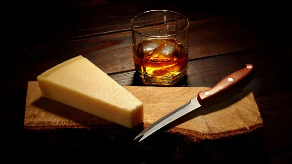 Parmesan's rich and savory profile complements bourbon and enhances the tasting experience
